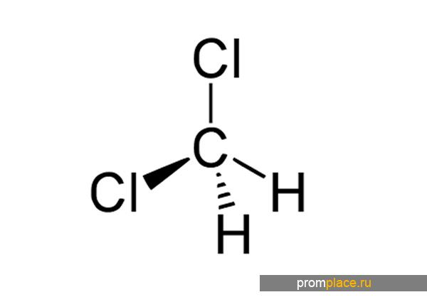 Молекула дихлорметана