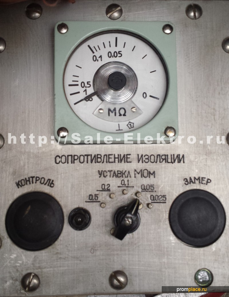 Продам прибор измерения сопротивления изоляции Электрон-1