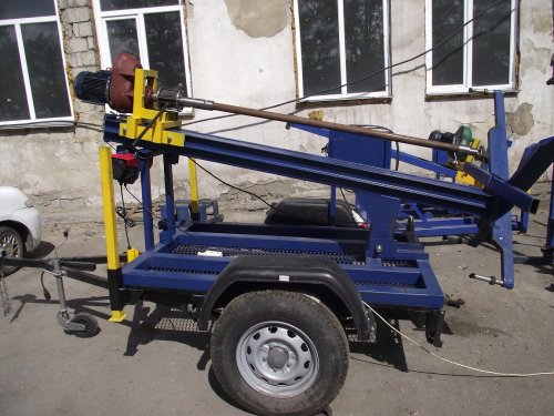 Малогабаритная буровая установка «Scorpion» на прицепе