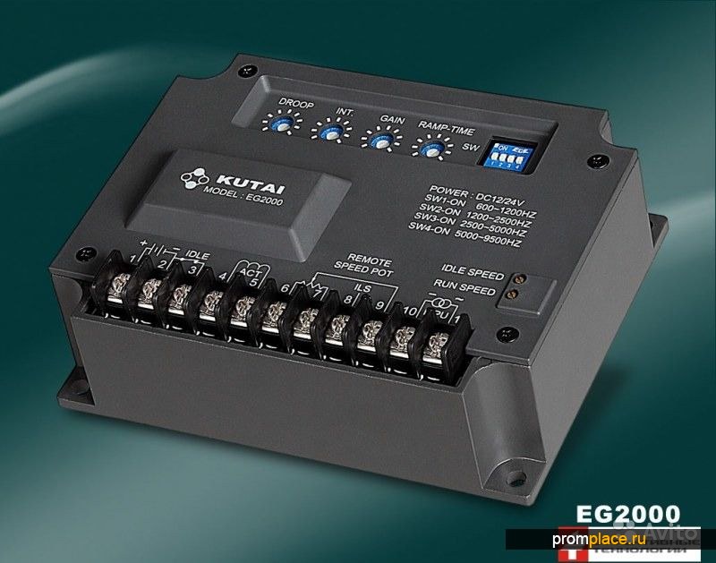 Электронный регулятор частоты
вращения двигателя EG2000