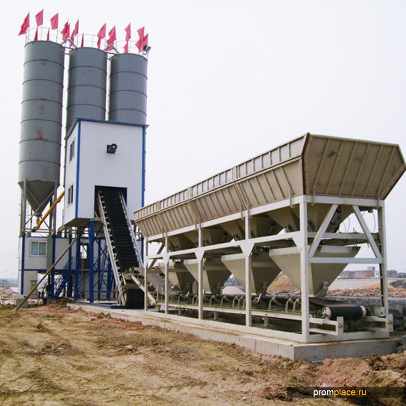 бетонное производство -завод -оборудование -работ -смеси-120м3/ч