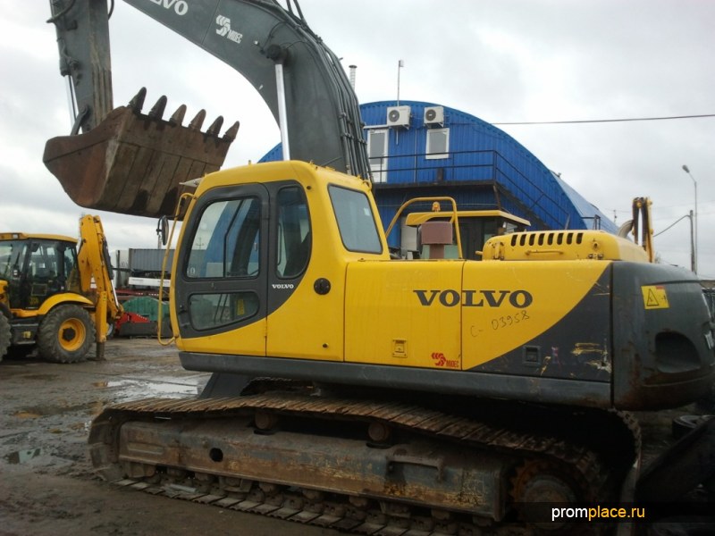 Экскаватор volvo ec240blc prime