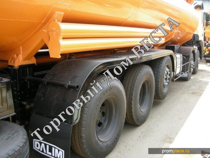 алюминиевый бензовоз 22’000л на
базе грузовика hyundai HD320(8x4)  2014
года