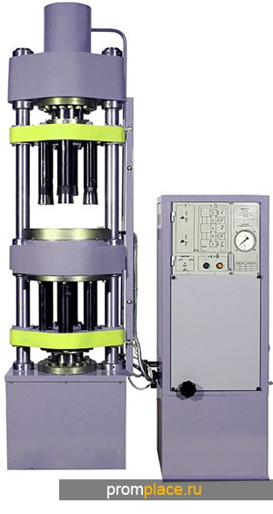Машина для прессования
образцов из асфальтобетонных
смесей на сжатие ПО-500
