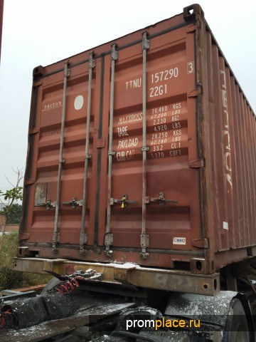 Арендуем и продаем б/у контейнеры для морских и ж/д перевозок объемом 20 и 40 футов.