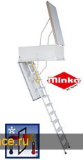 Огнестойкая чердачная
лестница 1 PASSIV PLUS (MINKA)