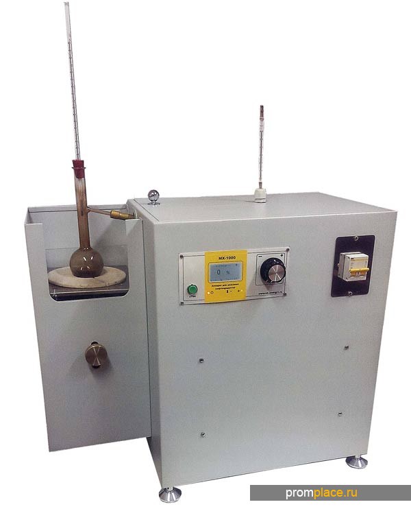 Полуавтоматический аппарат
для разгонки нефтепродуктов.
MX-1000А