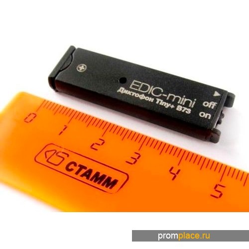Миниатюрный цифровой диктофон в прочном металлическом корпусе Edic-mini Tiny+ B73-150hq