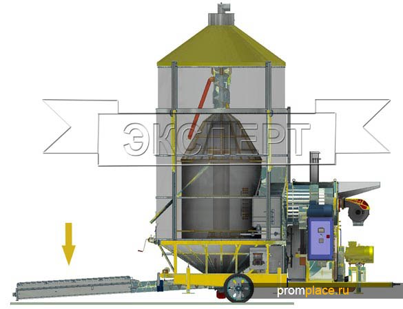 Кзс 30 зерносушилка схема