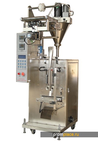 Фасовочно-упаковочный автомат
для пылящих (порошкообразных)
продуктов DXDF -60 II