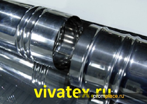 Компания Vivatex производит
дымоходы из нержавеющей стали
с 2003г
