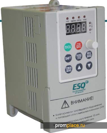 Преобразователь частоты
ESQ800-2S0007