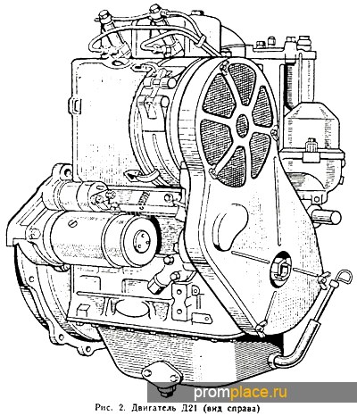 Дизельные двигатели Д-21