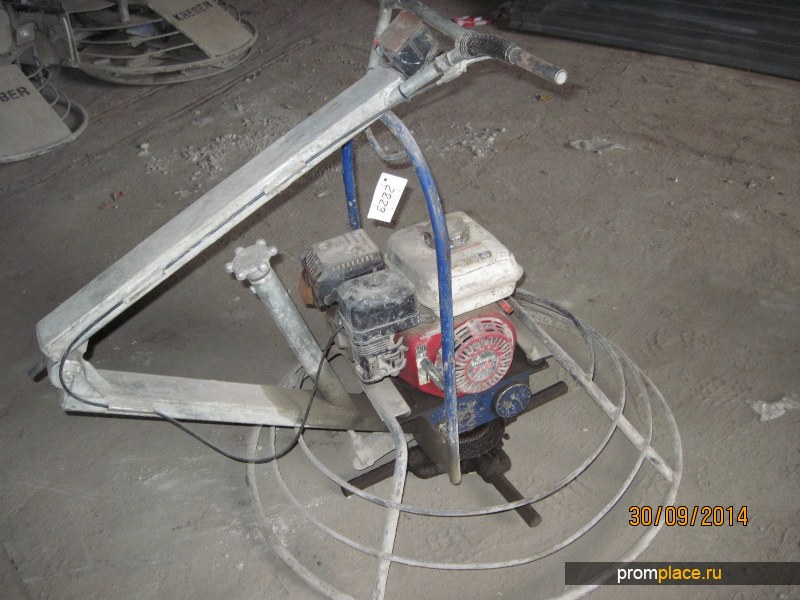 Однороторная затирочная
машина для бетонных полов Kreber