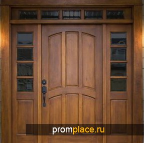 Входная дверь из массива ценных пород древесины г.Кривой
Рог