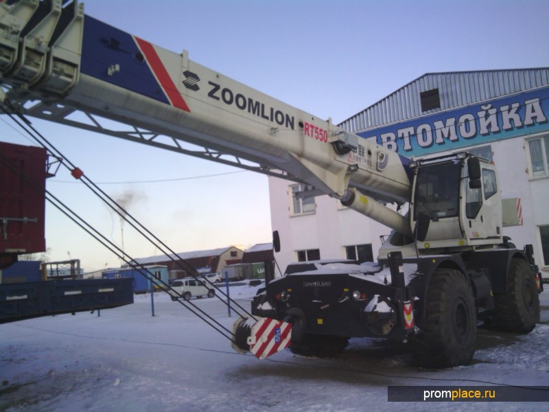 Пневмокран Zoomlion RT55