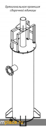 Гидрозатвор для опрессовки тепловых труб