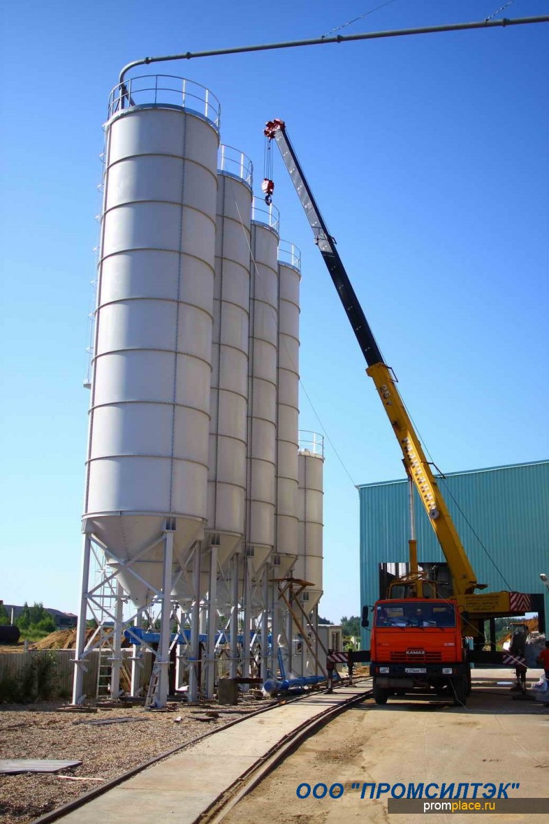 Изготовление сборных силосов, бункеров для сыпучих материалов.