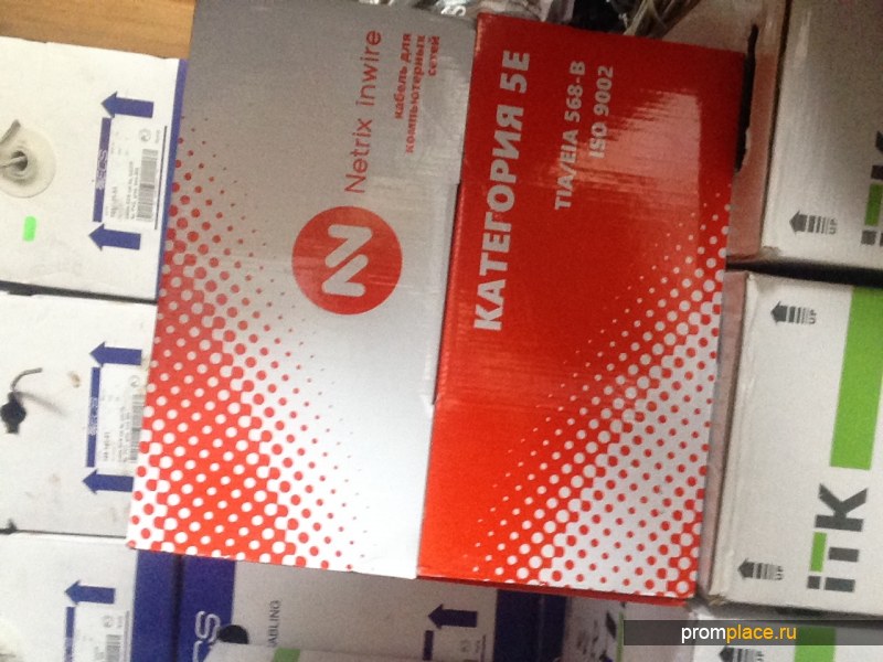 Кабель/Провод витая пара UTP, FTP, RG-6 коаксиальный, расходные материалы