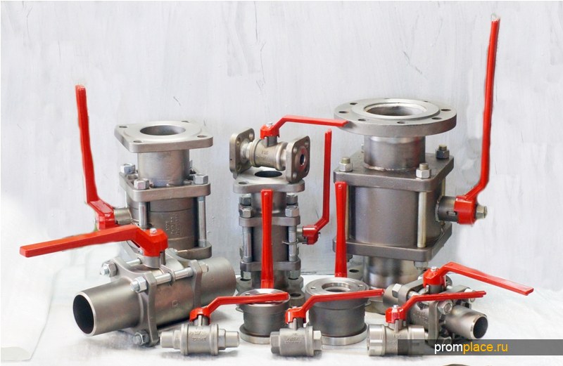 Шаровые краны КШЗ/11нж01п из нержавеющей стали