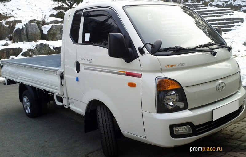 Hyundai porter высота кузова