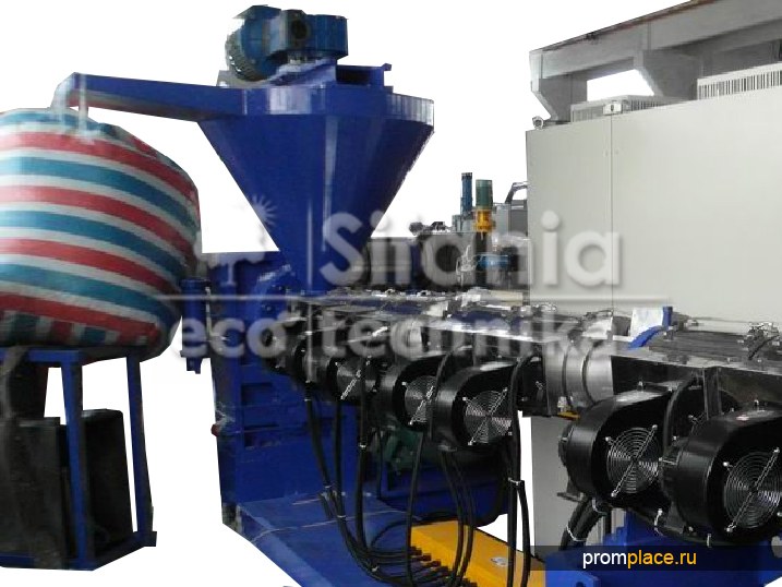 Линия грануляции (гранулятор полимеров) ЛГ2