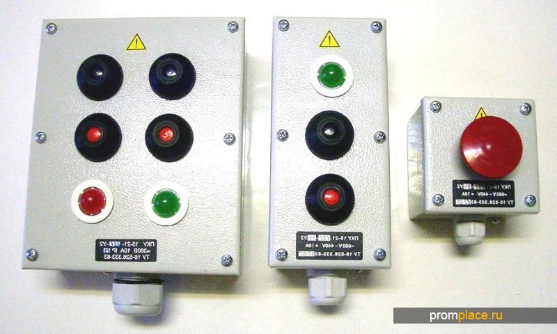 Выключатель кнопочный кнопка
КУ, пост кнопочный ПКУ