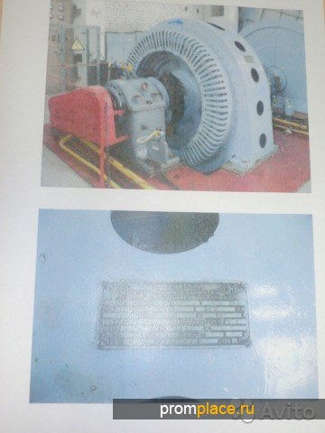 Электродвигатель 500 кВт 240
об/мин., АКС-16-44-24
