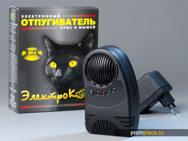 Elektrokot Klassik и Turbo ультразвуковой
электронный отпугиватель
крыс, мышей и грызунов
