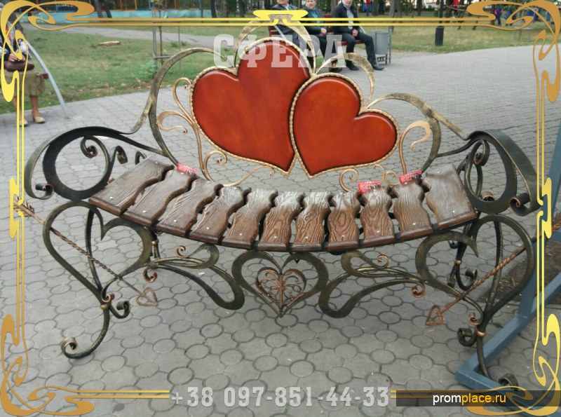 Кованые лавочки, скамейки для сада, кованые изделия от производителя под заказ, фото, цена.