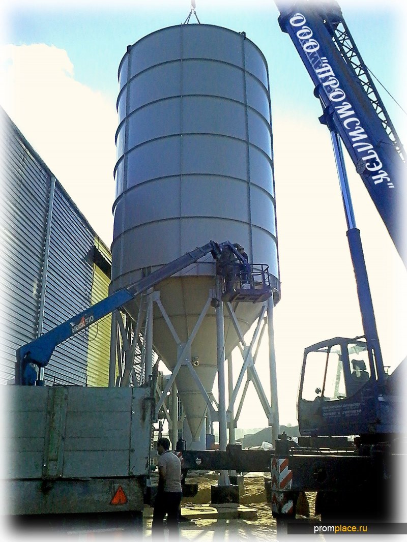 Изготовление сборных силосов, бункеров для сыпучих материалов.