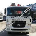 Крановая установка  Kanglim KS 2605
(10т)  на  базе грузового
автомобиля Hyundai HD250(6x4), 2014года