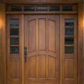 Входная дверь из массива ценных пород древесины г.Кривой
Рог