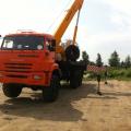Автокран Ивановец КС-45717К-3Р.
КАМАЗ, 6х6. 25 тонн. 31 метр. Овойд.