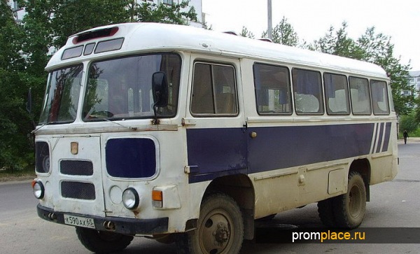 Модель городского автобуса ПАЗ 3201