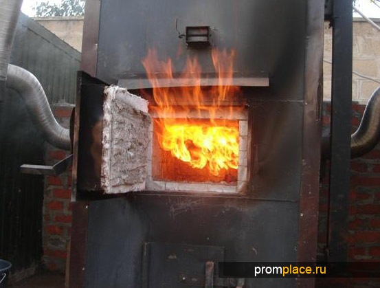 Печь для производства древесного угля