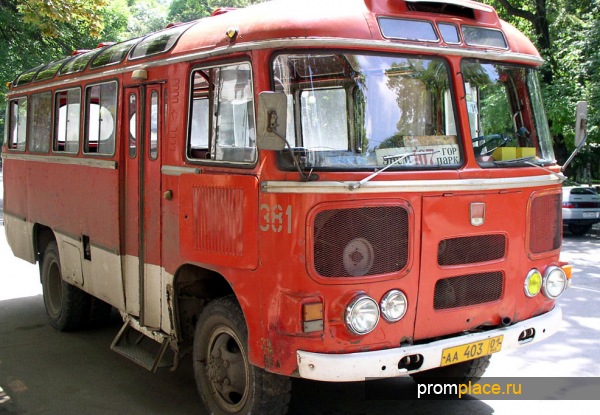 Популярный советский автобус