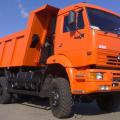 Тяжелый грузовик КамАЗ 6522